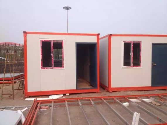 住人集裝箱式活動(dòng)房圖