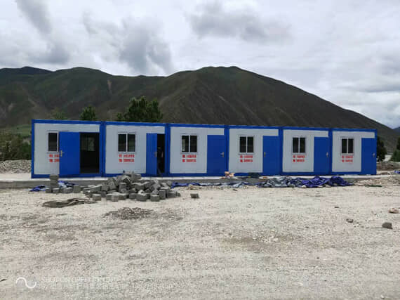 3m*6m焊接式瓦楞集裝箱活動(dòng)房